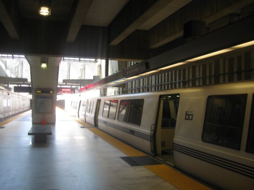 Une rame du BART